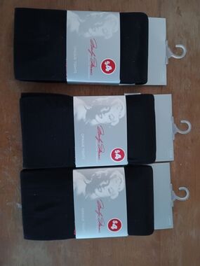 Marilyn Monroe Black Opaque Tights - Pack of 3